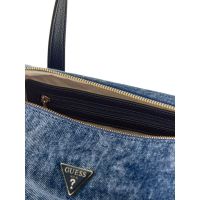 Guess - Kassie Small Box Satchel - Blauw