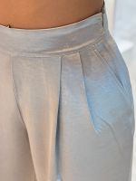 Guess - Katie Satin Wide Leg Pant - Beige