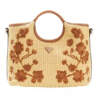 Guess - Kirsten Mini Satchel - Beige