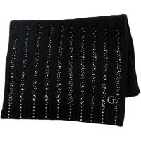 Guess - Knitted Scarf 30X165 - Zwart