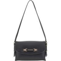 Guess - Lefia Flap Shoulder Bag - Zwart