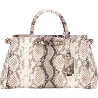 Guess - Lefia Luxury Satchel - Beige