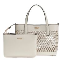 Guess - Letty 2 In 1 Mini Tote - Wit