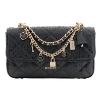 Guess - Libby Flap Crossbody - Zwart