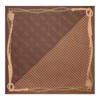 Guess - Lindsey Printed Kefiah 120X120 - Bruin