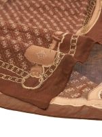Guess - Lindsey Printed Kefiah 120X120 - Bruin