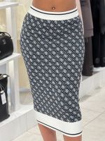 Guess - Lise 4G Logo SWTR Skirt - Blauw