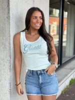 Guess - Logo Script Tank Top - Groen