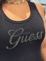 Guess - Logo Script Tank Top - Zwart