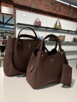 Guess - Lorella Small Girlfriend Tote - Bruin