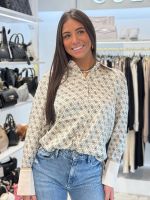 Guess - Ls Alexandra Shirt - Beige