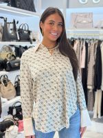 Guess - Ls Alexandra Shirt - Beige