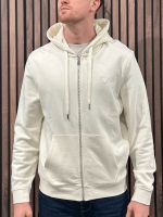 Guess - Ls Basic Zipper Hoodie - Wit