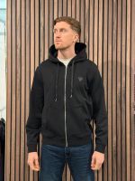 Guess - Ls Basic Zipper Hoodie - Zwart
