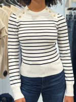 Guess - Ls Cn Helen Swtr - Wit