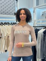 Guess - Ls Cn Reyna Logo Swtr - Beige