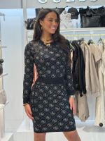 Guess - Ls Cn Rhinestones 4G Swtr - Zwart