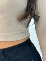 Guess - Ls Milena Front Bow Top - Beige