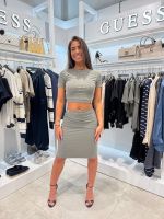 Guess - Ls Prisca Jewel Top - Groen