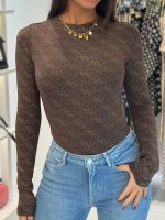 Guess - Ls Teodora Logo Body - Bruin