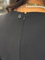 Guess - Ls V-NK Evelina Mini Dress - Zwart