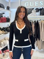 Guess - Ls Vn Laurel Swtr - Zwart