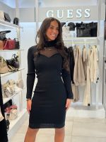 Guess - Lucy Rhinestones Swtr Skirt - Zwart