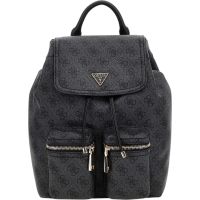 Guess - Manhattan II Flap Backpack - Zwart