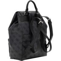 Guess - Manhattan II Flap Backpack - Zwart