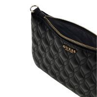 Guess - Maxine Quilted Flat Pouch - Zwart