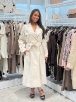 Guess - Melania Fluid Long Trench - Beige