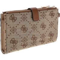 Guess - Melinda Logo Slg Dbl Zip Ornzr - Bruin