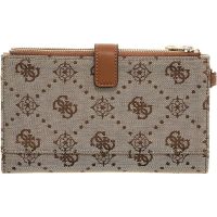 Guess - Melinda Logo Slg Dbl Zip Ornzr - Bruin