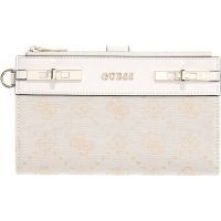 Guess - Melinda Logo Slg Dbl Zip Ornzr - Wit