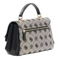Guess - Melinda Logo Top Handle Flap - Zwart