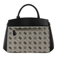 Guess - Melinda Logo Tri Comb Satchel - Zwart