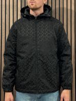 Guess - Monogram Hooded Jacket - Zwart