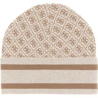 Guess - Sevyn 4G Logo Beanie Swtr - Beige