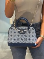 Guess - Neda Dome Satchel - Blauw