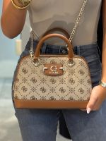 Guess - Neda Dome Satchel - Bruin