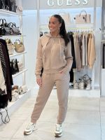 Guess - New Hooded Scuba Sweatshirt - Beige