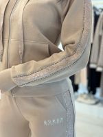 Guess - New Hooded Scuba Sweatshirt - Beige