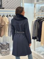 Guess - New Patrice Belted Coat - Blauw