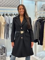 Guess - New Patrice Belted Coat - Zwart