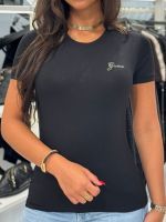 Guess - New SS CN Mini Logo Tee - Zwart
