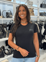 Guess - New SS CN Mini Logo Tee - Zwart