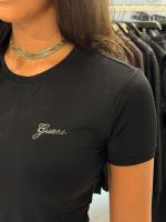 Guess - New SS CN Mini Logo Tee - Zwart