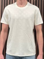 Guess - Nico Embossed Knit Ss Crew - Beige