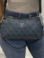 Guess - Noelle II 3 Comp Shldr Xbody - Zwart