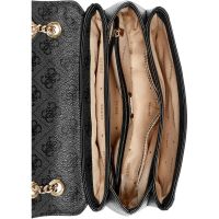 Guess - Noelle II Cnvrtble Xbody Flap - Zwart